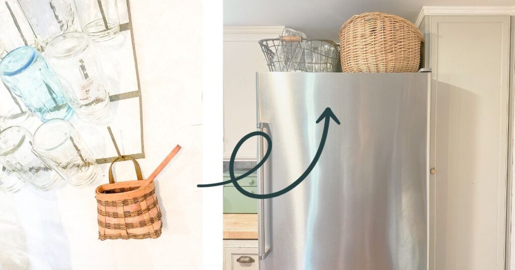 Baskets- Cozy Kitchen Decor Ideas