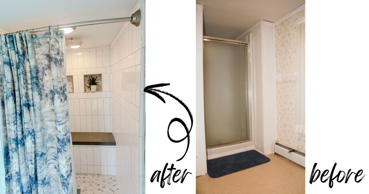 Bathroom Remodel shower update