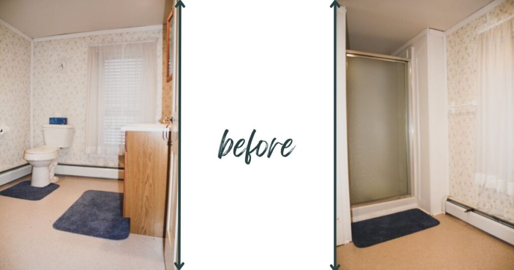 Bathroom Remodel before